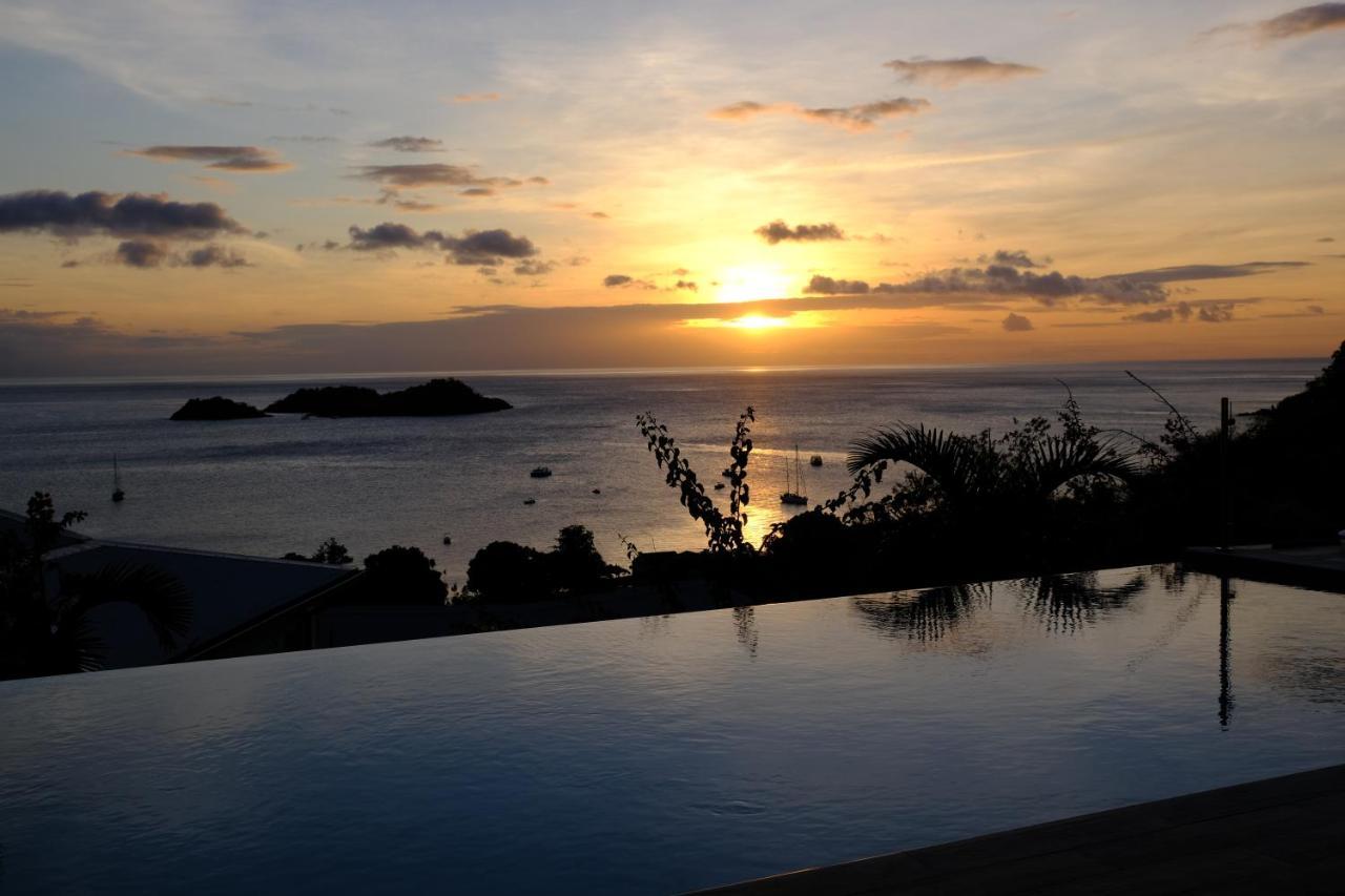 Sunset Palm - Villa Creole Avec Piscine Face Au Coucher De Soleil Et A La Reserve Cousteau Bouillante Buitenkant foto
